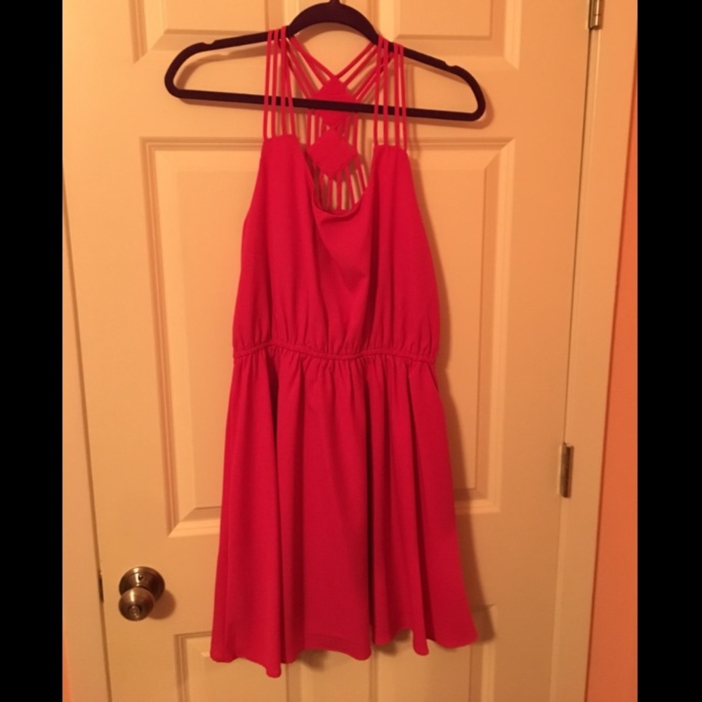 Hot Pink Dress